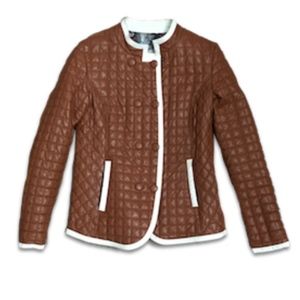 Faux leather Jacket, New.